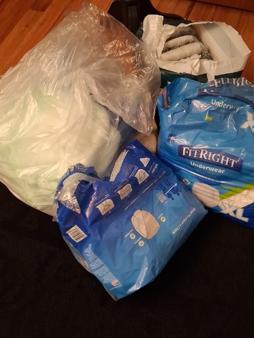 Blue Adult Underwear Pack - Comfortable Incontinence Briefs